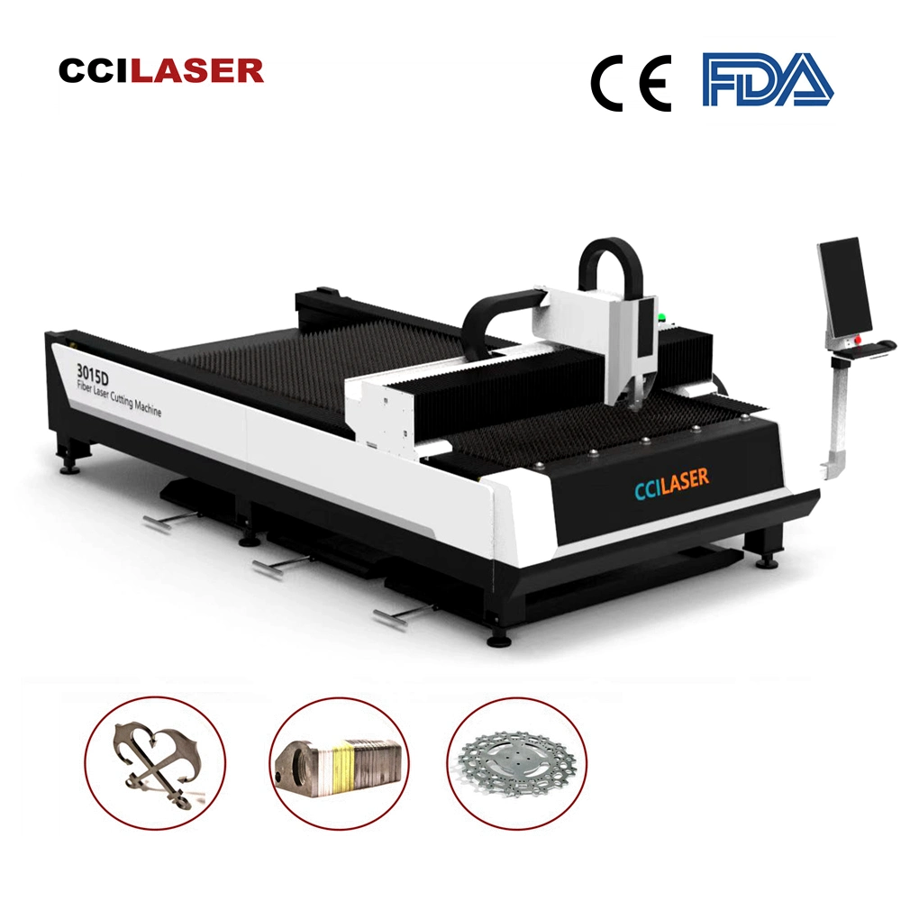 CNC Fiber Laser Cutting Machine Stainless Steel laser Equipment Aluminium Laser Cutter 2000W Metal Laser Cutting Machines for Carbon Iron 500 Watt Laser Cutter