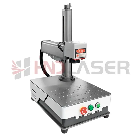 Tragbare Mini-Desktop-Autofokus-Faserlaser-Markierungsmaschine für Metall-Namensschild-Gravur, Kunststoff-Haustier-Logo-Druck, Markenschild, Drehring, Datumsgravierer