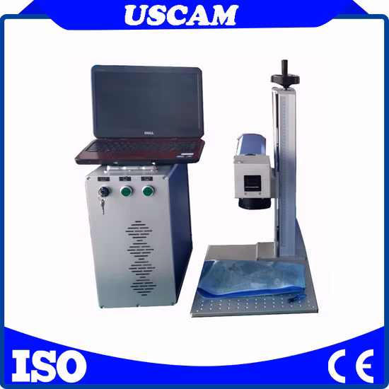 Intelligente Markierungsfaser-CNC-Laser-Qr-Code-Markierungs-Graviermaschine